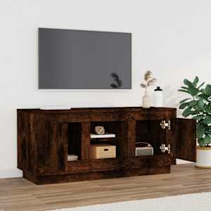 TV skříňka kouřový dub 102 x 35 x 45 cm kompozitní dřevo - obrázek 3