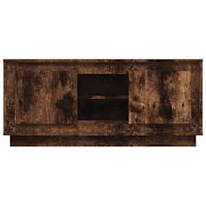 TV skříňka kouřový dub 102 x 35 x 45 cm kompozitní dřevo - obrázek 6