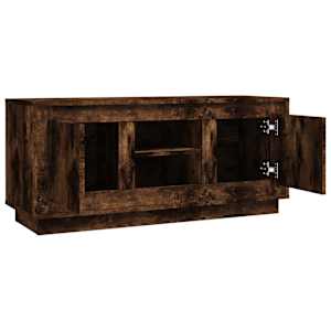 TV skříňka kouřový dub 102 x 35 x 45 cm kompozitní dřevo - obrázek 7