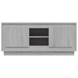 TV skříňka šedá sonoma 102 x 35 x 45 cm kompozitní dřevo - obrázek 6