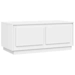 Konferenční stolek bílý 102 x 50 x 44 cm kompozitní dřevo - obrázek 2