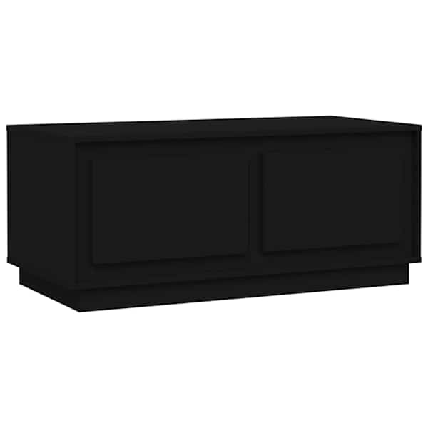 vidaXL kohvilaud, must, 102x50x44 cm, tehispuit