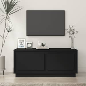 Konferenční stolek černý 102 x 50 x 44 cm kompozitní dřevo - obrázek 1