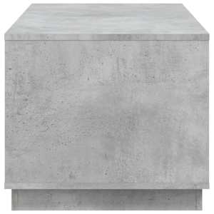 Konferenční stolek betonově šedý 102x50x44 cm kompozitní dřevo - obrázek 8
