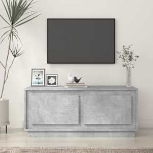 Konferenční stolek betonově šedý 102x50x44 cm kompozitní dřevo - obrázek 1