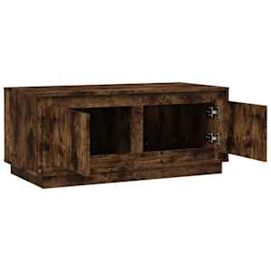 Konferenční stolek kouřový dub 102x50x44 cm kompozitní dřevo - obrázek 7