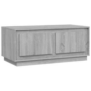 Konferenční stolek šedý sonoma 102x50x44 cm kompozitní dřevo - obrázek 2