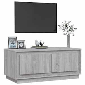 Konferenční stolek šedý sonoma 102x50x44 cm kompozitní dřevo - obrázek 4