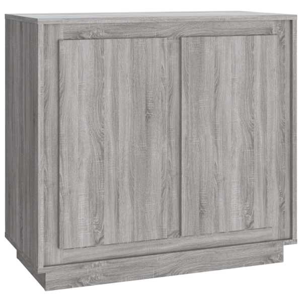 vidaXL puhvetkapp, hall Sonoma tamm, 80 x 34 x 75 cm, tehispuit