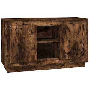 Příborník kouřový dub 102 x 35 x 60 cm kompozitní dřevo - obrázek 2