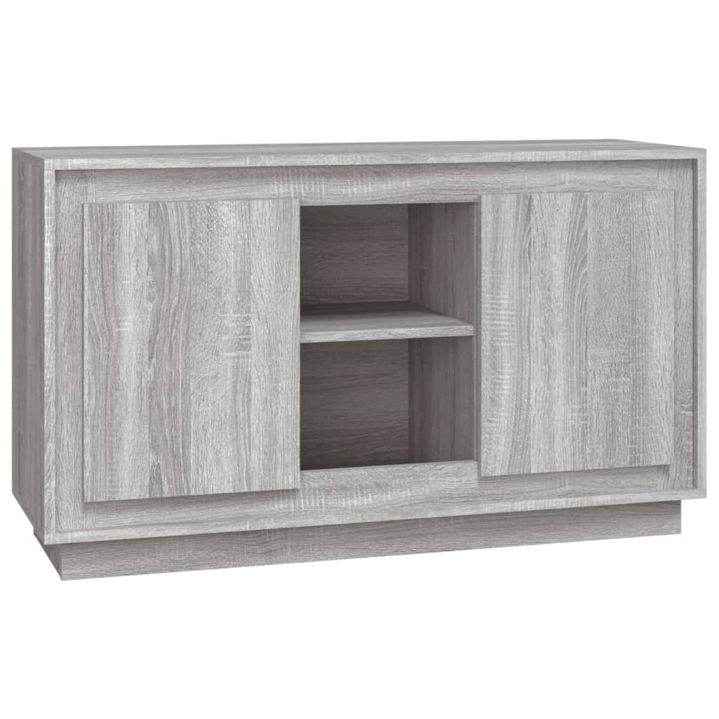 Thumbnail - vidaXL Sideboard Grau Sonoma 102x35x60 cm Holzwerkstoff