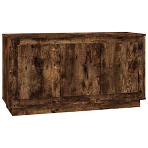 Příborník kouřový dub 102 x 35 x 55 cm kompozitní dřevo - obrázek 2