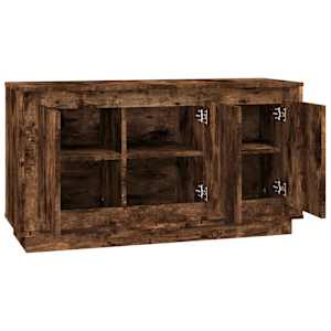 Příborník kouřový dub 102 x 35 x 55 cm kompozitní dřevo - obrázek 6