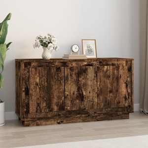 Příborník kouřový dub 102 x 35 x 55 cm kompozitní dřevo - obrázek 1