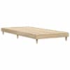 vidaXL peatsiga voodiraam, ilma madratsita, Sonoma tamm 90x190 cm