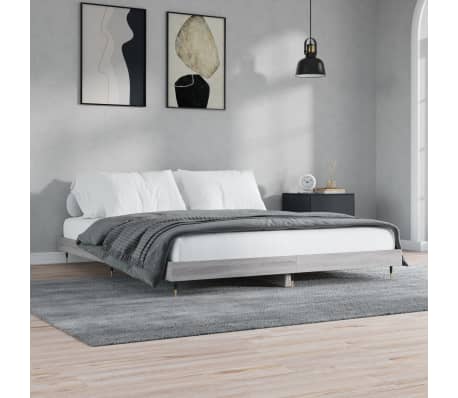 vidaXL Lovos rėmas be čiužinio, 180x200 cm, apdirbta mediena