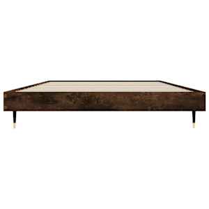 Rám postele bez matrace kouřový dub 90x200 cm kompozitní dřevo - obrázek 6