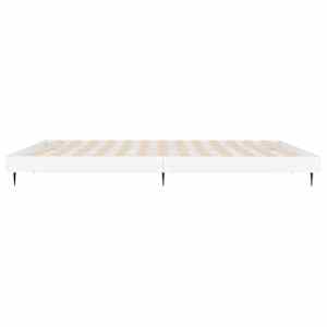 Rám postele bílý 200 x 200 cm kompozitní dřevo - obrázek 7