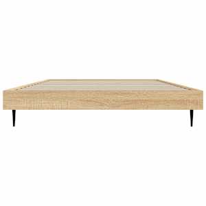 Rám postele bez matrace dub sonoma 100x200 cm kompozitní dřevo - obrázek 6