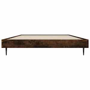 Rám postele bez matrace kouřový dub 100x200 cm kompozitní dřevo - obrázek 6