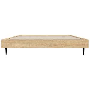 Rám postele bez matrace dub sonoma 90 x 190 cm kompozitní dřevo - obrázek 6