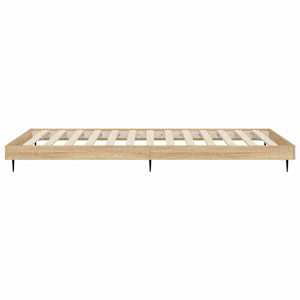 Rám postele bez matrace dub sonoma 90 x 190 cm kompozitní dřevo - obrázek 7