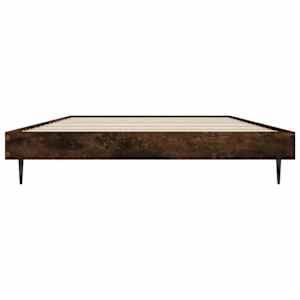 Rám postele bez matrace kouřový dub 90x190 cm kompozitní dřevo - obrázek 6