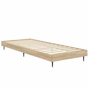 Rám postele bez matrace dub sonoma 75 x 190 cm kompozitní dřevo - obrázek 5