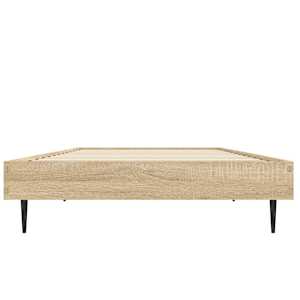 Rám postele bez matrace dub sonoma 75 x 190 cm kompozitní dřevo - obrázek 6