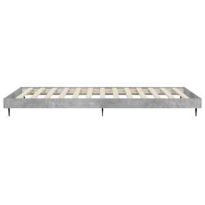 Rám postele betonově šedý 75 x 190 cm kompozitní dřevo - obrázek 7