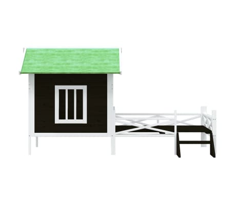 vidaXL Kućica za pse siva 159 x 120 x 88,5 cm od masivne borovine