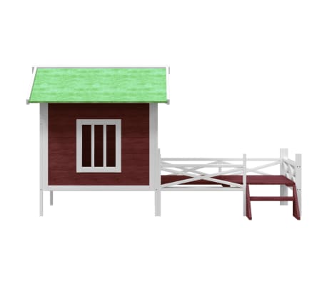 vidaXL Σπίτι Σκύλου Μόκα 159 x 120 x 88,5 εκ. από Μασίφ Ξύλο Πεύκου