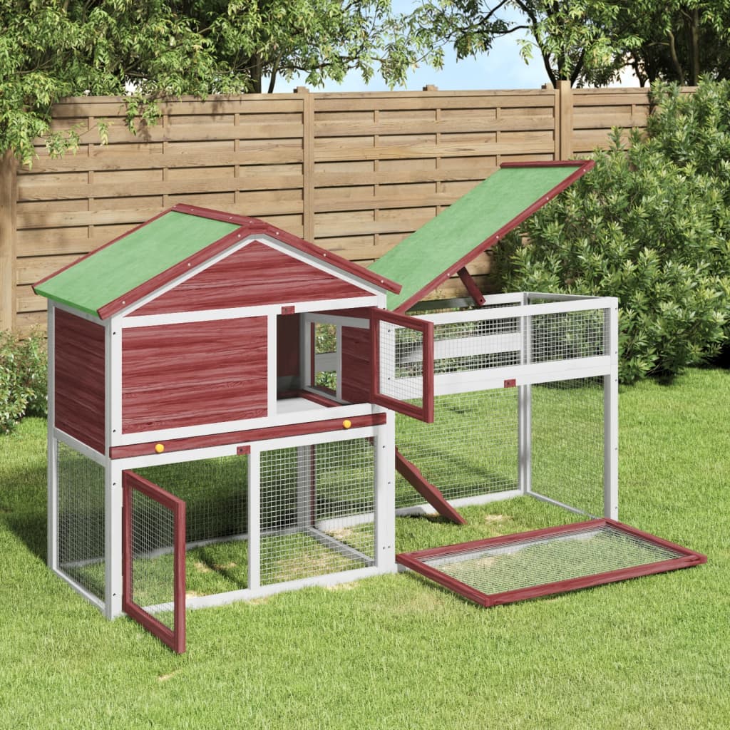 Rabbit Hutch, Rabbit Hutches, Rabbit Hutch vidaXL