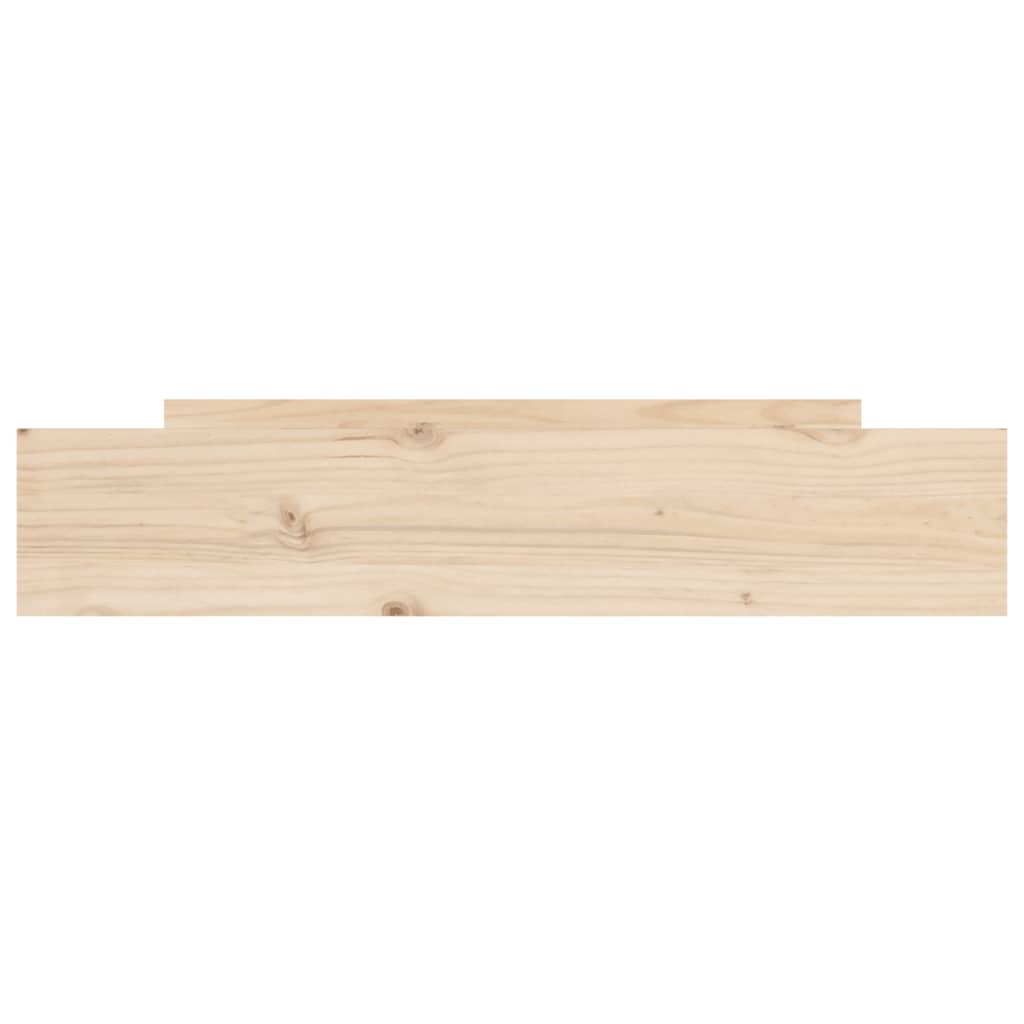 Szuflady pod łóżko, 2 szt., lite drewno sosnowe