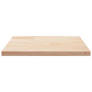Stolní deska 90 x 90 x 2,5 cm masivní borové dřevo čtvercová - obrázek 3