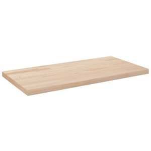 Stolní deska 80 x 40 x 2,5 cm masivní borové dřevo obdélníková - obrázek 1