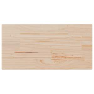 Stolní deska 80 x 40 x 2,5 cm masivní borové dřevo obdélníková - obrázek 4