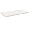vidaXL lauaplaat, valge, 80 x 40 x 2,5 cm, m&auml;nnipuit, ristk&uuml;lik