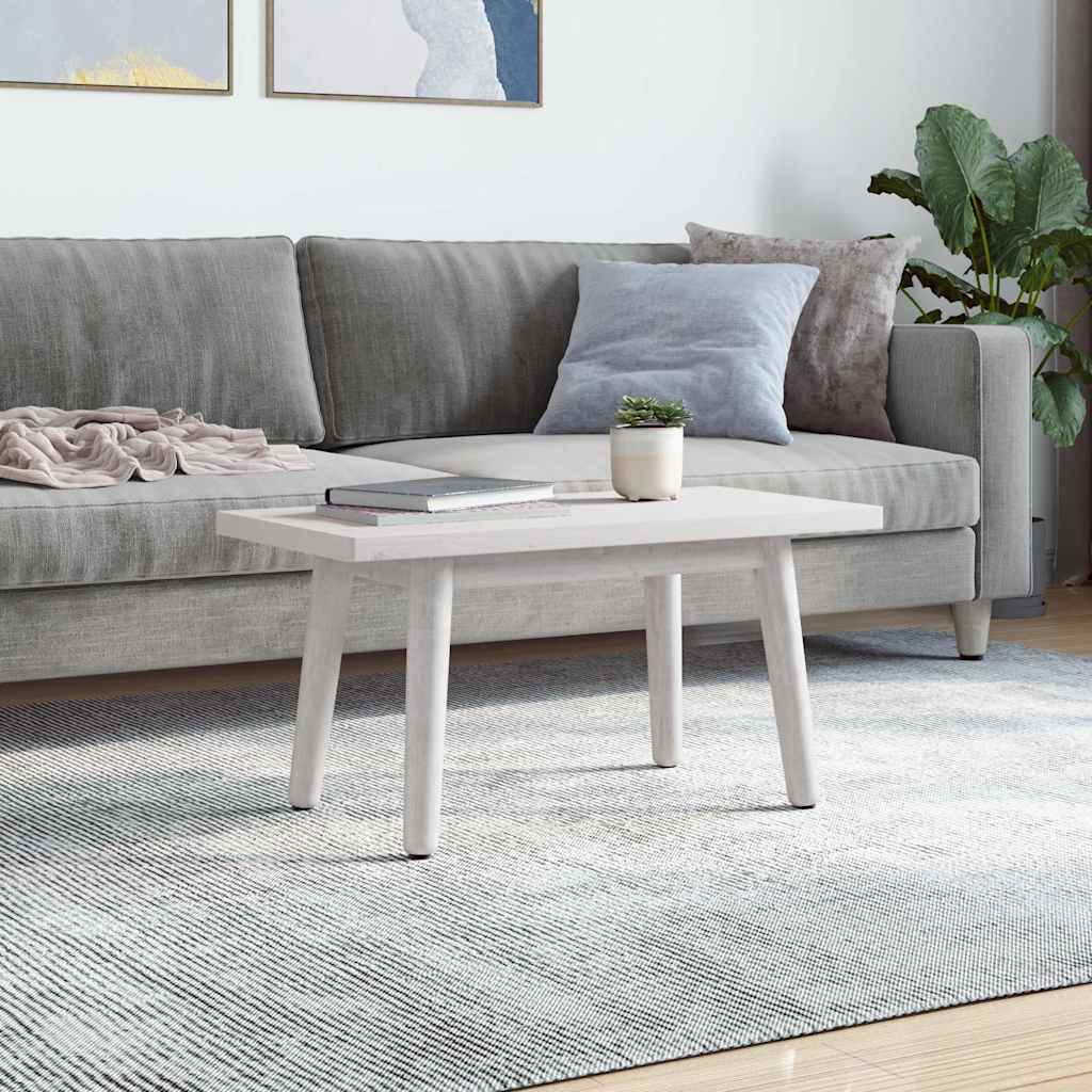 vidaXL Stolová doska biela 80x40x2,5 cm masívna borovica obdĺžniková