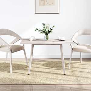 vidaXL P&ouml;yt&auml;levy valkoinen 100x60x2,5 cm t&auml;ysi m&auml;nty suorakaide
