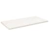 vidaXL lauaplaat, valge, 110 x 60 x 2,5 cm, m&auml;nnipuit, ristk&uuml;lik