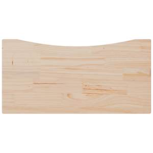 Deska psacího stolu 80 x 40 x 2,5 cm masivní borové dřevo - obrázek 5