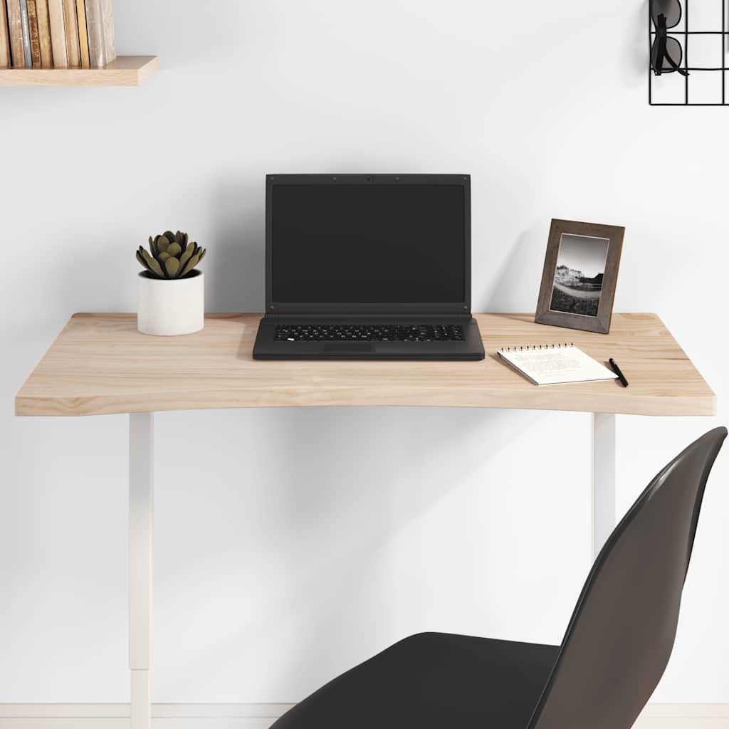 vidaXL Skrivebord 80x40x2,5 cm heltre furu