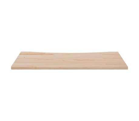 vidaXL Dessus de bureau 100x50x2,5 cm bois massif de pin