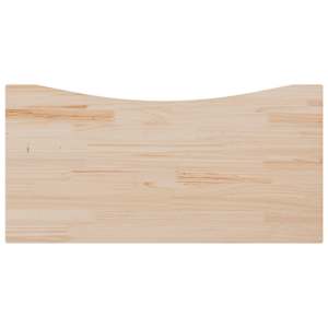 Deska psacího stolu 100 x 50 x 2,5 cm masivní borové dřevo - obrázek 5