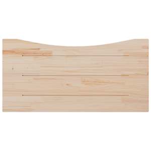 Deska psacího stolu 110 x 55 x 2,5 cm masivní borové dřevo - obrázek 4