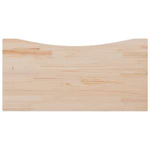 Deska psacího stolu 110 x 55 x 2,5 cm masivní borové dřevo - obrázek 5