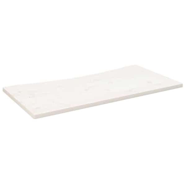 vidaXL kirjutuslaua plaat, valge, 100 x 60 x 2,5 cm, m&auml;nnipuit