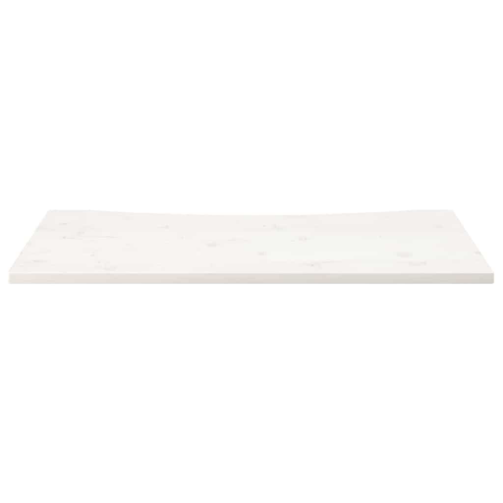 vidaXL fehér tömör fenyőfa asztallap 110 x 60 x 2,5 cm