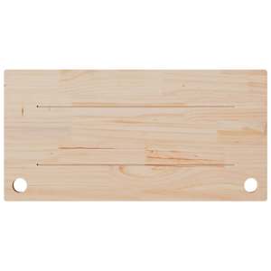 Deska psacího stolu 80 x 40 x 2,5 cm masivní borové dřevo - obrázek 4